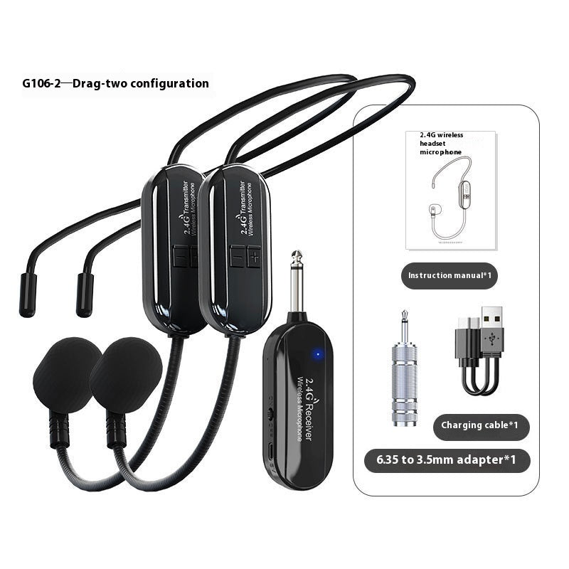 24g Wireless Headset Microphone Little Bee Teacher Loudspeaker