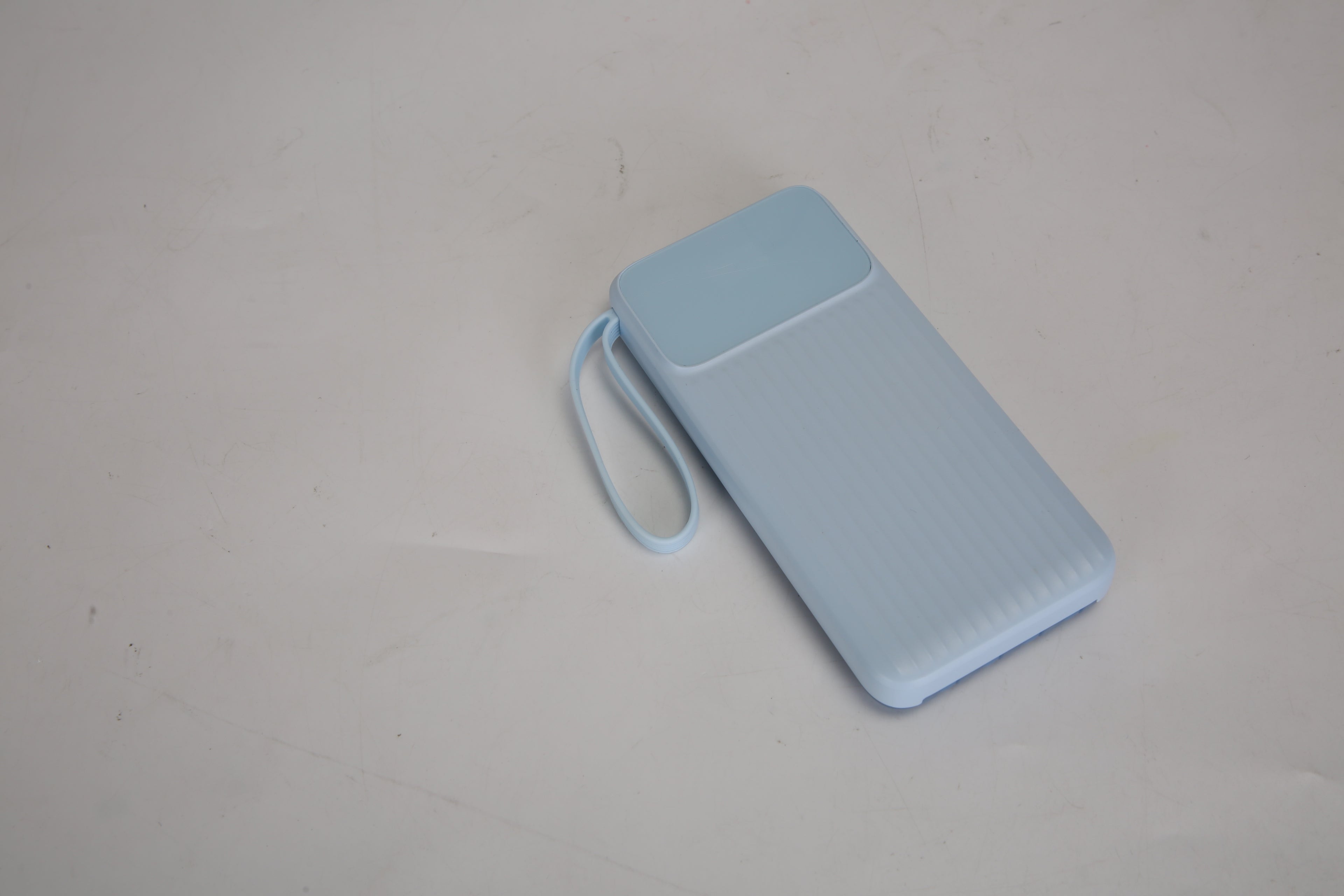 1Pc PD22W Fast Charger 20000mAh Fast Charging Power Bank Portable Charger With 4 Inbuilt Cables Digital Display Handle Fit For IOSPhone 15 14 Android And More