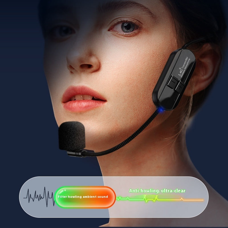 24g Wireless Headset Microphone Little Bee Teacher Loudspeaker